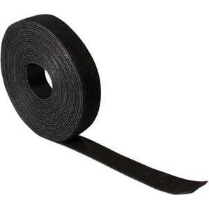 Vezica čičak (Velcro) 20 mm, na kolutu 10m, crna