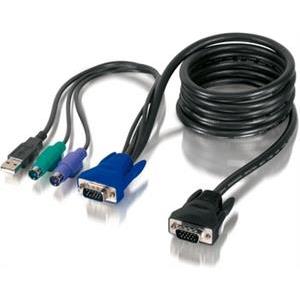 KVM set kabela Combo (PS/2 & USB) 3,0m, za KVM 33150x