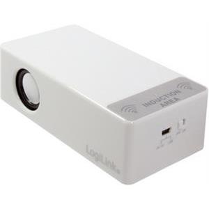 Zvučnik, indukcijski, 2x2W, napajanje USB/bat. 3xAA, bijeli