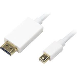 Mini DisplayPort -> HDMI kabel M/M 2,0m, 4K@30Hz, bijeli