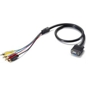 VGA DB15M + 3,5mm M -> 5xRCA M (YCbCr) kabel 1,8m (for Receiver AVE-9300)