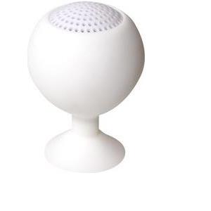 Zvučnik / stalak za mobitel ili tablet, punjiva baterija, 1,5W, bijeli, ICEBALL