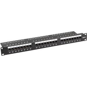 UTP prespojni panel Cat.6, 24-Port, 19