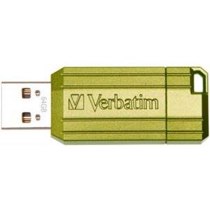 USB stick Verbatim 2.0 #49964 64GB pinstripe green