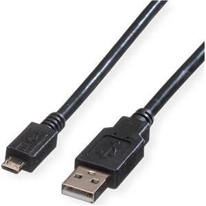 Roline USB2.0 kabel TIP A(M) na Micro USB B(M), 3.0m, 11.02.8755