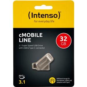 Intenso 32GB cMobile Line USB 3.0/ USB C memory stick