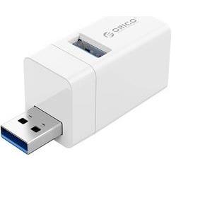 USB hub 3-port 1x USB 3.0, 2x USB 2.0, white, ORICO MINI-U32
