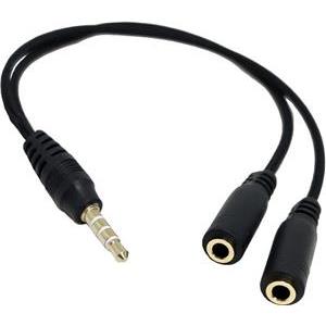 HAVIT adapter 3.5mm (M) to 2x 3.5mm (F - microphone + headphones)