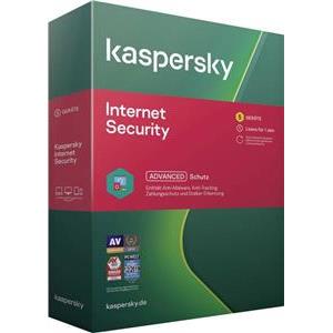 Kaspersky Internet Security 5 devices (code in a Box) 2020