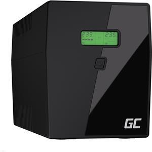 Green Cell UPS Microsine 2000VA/1400W, Line Interactive Pure Sinewave, LCD