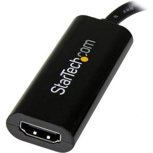 StarTech.com USB 3.0 to HDMI Adapter - Slim Design - 1920x1200 - video / audio cable - TAA Compliant - 19 cm