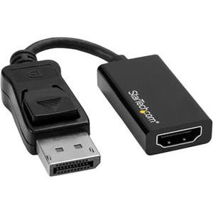 StarTech.com DisplayPort to HDMI Adapter - 4K 60Hz - Video Converter for Your DP Computer and HDMI TV or Computer Monitor (DP2HD4K60S) - video converter