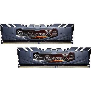 G.Skill Flare X series - DDR4 - 32 GB: 2 x 16 GB - DIMM 288-pin, F4-3200C14D-32GFX