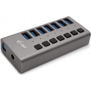 i-tec U3CHARGEHUB7 Charging Hub 7x USB3.0, 36W Netzteil