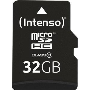 32GB Intenso MicroSDHC 20MB/s +Adapter