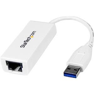 StarTech.com USB 3.0 to Gigabit Ethernet Network Adapter - 10/100/1000 NIC - USB to RJ45 LAN Adapter for PC Laptop or MacBook (USB31000SW) - network adapter