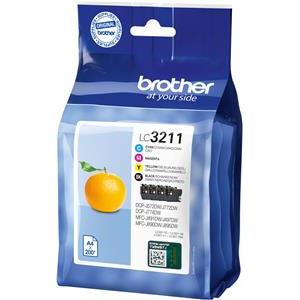 Brother LC3211 - 4-pack - black, yellow, cyan, magenta - original - ink cartridge