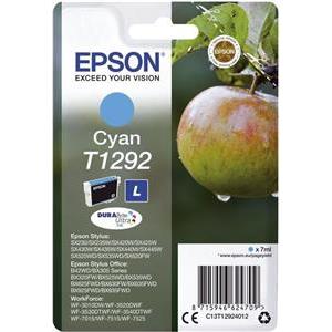 Epson T1292 - L size - cyan - original - ink cartridge