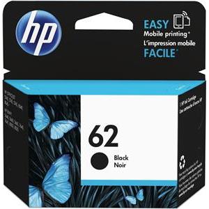 HP 62 Twin Pack - 2-pack - black, dye-based tricolor - original - ink cartridge