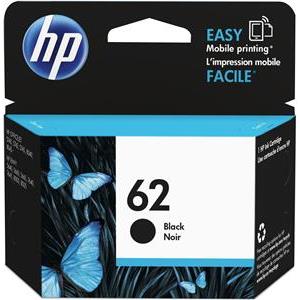 HP 62 Twin Pack - 2-pack - black, dye-based tricolor - original - ink cartridge