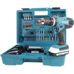 Makita HP457DWE10 Akku-Schlagbohrschrauber im Set