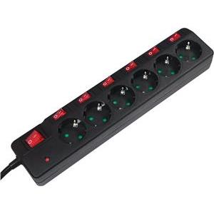 LogiLink - power strip - 3680 Watt