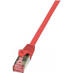 LogiLink PrimeLine - patch cable - 50 cm - red