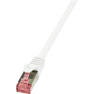 LogiLink PrimeLine - patch cable - 3 m - white