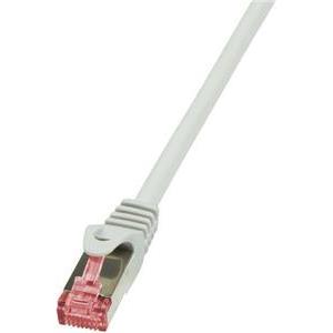 LogiLink PrimeLine - patch cable - 2 m - gray