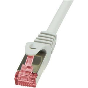 LogiLink PrimeLine - patch cable - 10 m - gray