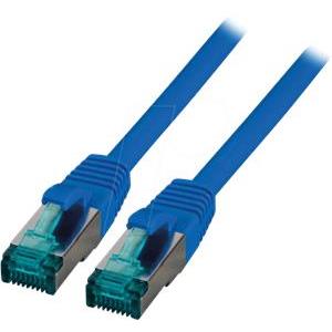 Patchkabel CAT6a RJ45 S/FTP 2m Blue