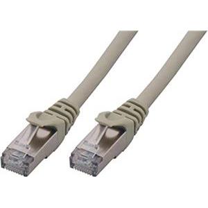 Patchkabel CAT6a RJ45 S/FTP 1m Grey