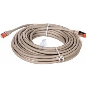 Patchkabel CAT6 RJ45 S/FTP Länge 10m, Farbe grey AWG 27/7, Cu, Digitus