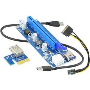 Riser Akyga AK-CA-64 PCI-E 1x - 16x USB 3.0 