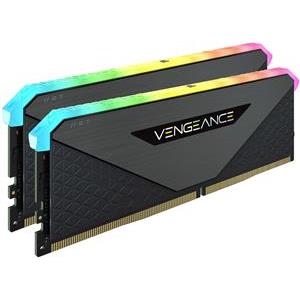 CORSAIR Vengeance RGB RT - DDR4 - kit - 64 GB: 2 x 32 GB - DIMM 288-pin - 3600 MHz / PC4-28800 - unbuffered