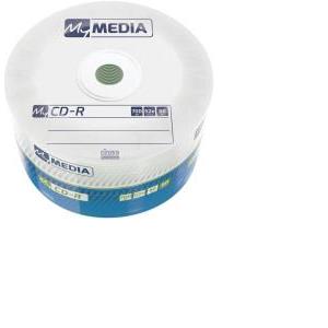 CD-R MyMedia 700MB 52× Matt Silver, Wrap pakiranje 50 kom.