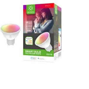 WOOX WiFi Smart LED Spot RGB+CCT žarulja GU10, 5.5W, 400lm, 2700-6500K, WooxHome app, glasovna kontrola - Alexa & Google Assistant (R9076)