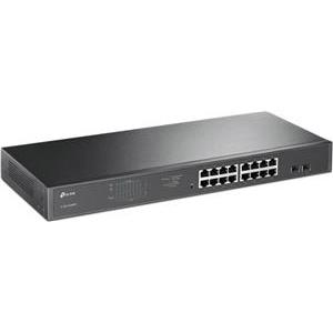 TP-Link TL-SG1218MPE JetStream 16-port Gigabit EasySmart PoE+ preklopnik (Switch), 16×10/100/1000M RJ45 PoE, 2×SFP Gigabit, 1U 19