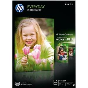 HP Everyday Photo Paper A4 200 g/m2 Glossy – 100 listova (Q2510A)