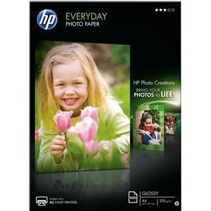 Papir InkJet HP EVERYDAY A4/100, Photo, Semi-glossy, 170 g/m2, 100 listova