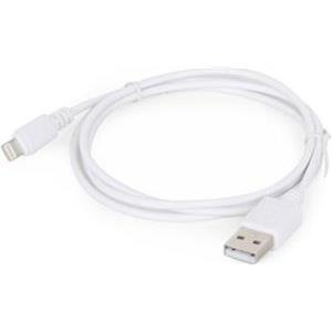 Gembird USB to 8 pin Lightning sync and charging cable, white, 2 m