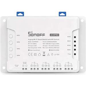 SONOFF smart wall switch Wi-Fi 4-channel 4CHPROR3