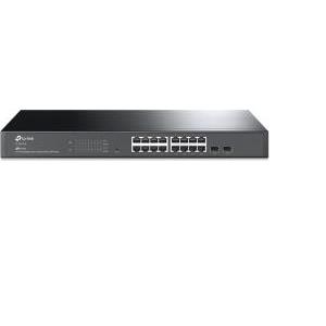 TP-Link TL-SG2218 JetStream 16-port Gigabit L2+ upravljiv preklopnik (Switch), 16×10/100/1000M RJ45 ports, 2×SFP, 1U 19