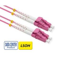 Roline VALUE optički kabel 50/125µm LC/LC Duplex, OM4, Low-Loss-Connector, 2.0 m, ljubičasti