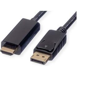 Roline DisplayPort kabel, DP - UHDTV, M/M, 3.0m, crni