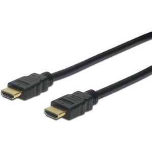 DIGITUS HDMI High Speed with Ethernet Connecting Cable - HDMI Type-A Male/HDMI Type-A Male - 2 m