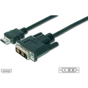 DIGITUS HDMI adapter cable - HDMI Type-A male/DVI-D (18+1) male - 3 m