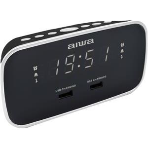 Radio budilica AIWA, 2x USB Charge CRU-19BK