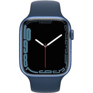 Pametni sat Apple Watch S7 GPS, 45mm Blue Aluminium Case with Abyss Blue Sport Band - Regular