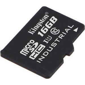 Kingston Industrial - flash memory card - 16 GB - microSDHC UHS-I